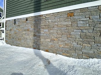 Copper mt ashlar - house facade